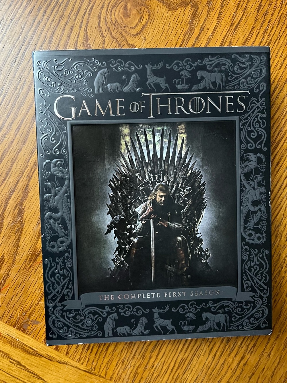 Game of Thrones season 1 blue ray collector box set